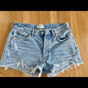 Agolde Parker shorts, vintage cut off, like new
